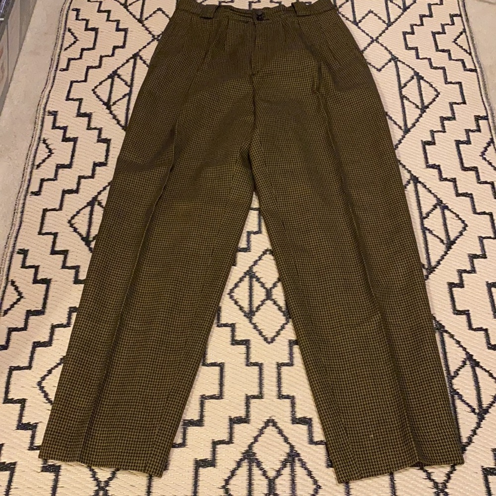 100% pure wool straight leg pants - Picture 3 of 4